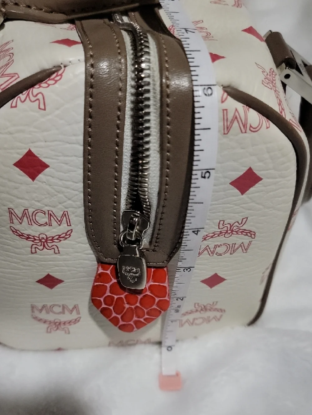 MCM Leather Satchel - Picture 13 of 13